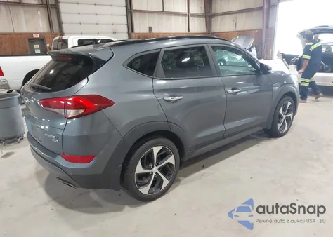 2016 Hyundai Tucson Limited z USA, uszkodzony, nr VIN KM8J3CA25GU058570